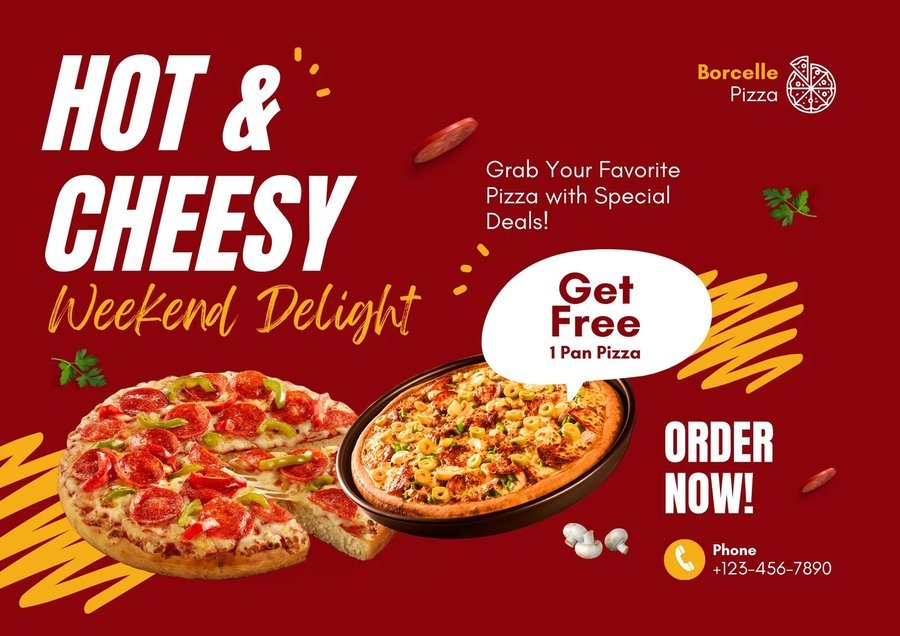 Pizza Point Flyer — designed by Nexora UK