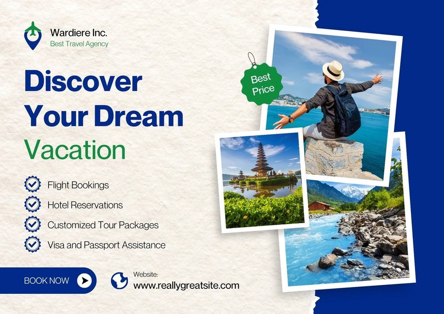 Tourist Visa Services Flyer — designed by Nexora UK