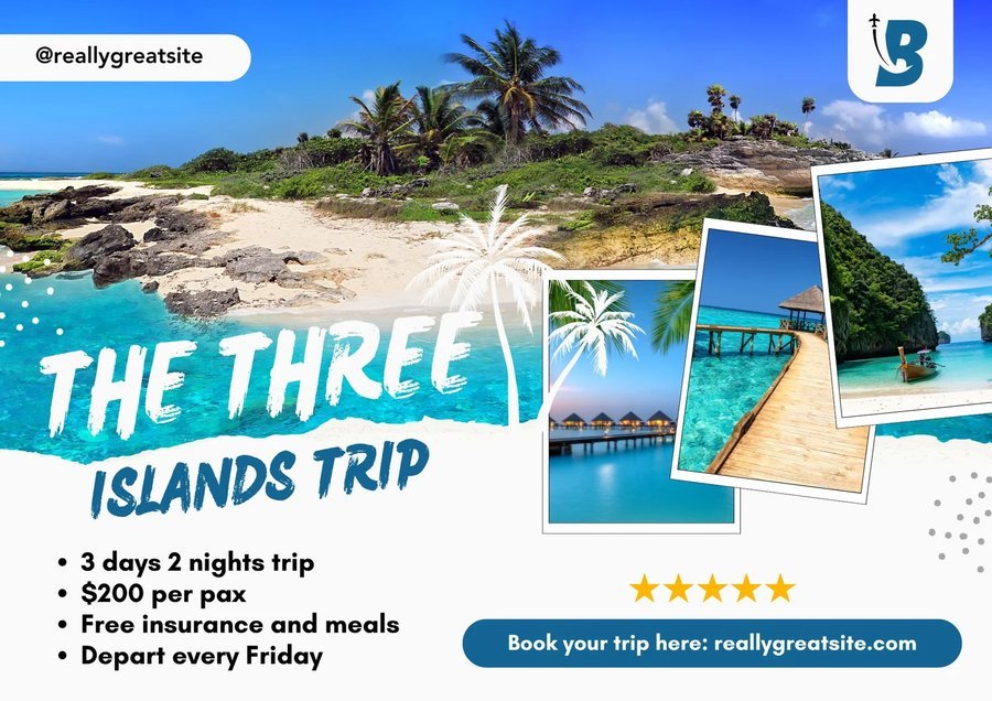 Travel Agency Poster — designed by Nexora UK